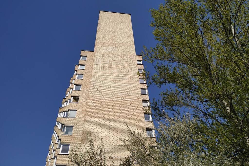 9Th Floor Amazing View Central Studio Apartment Vilna Exterior foto
