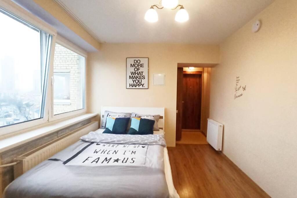 9Th Floor Amazing View Central Studio Apartment Vilna Exterior foto