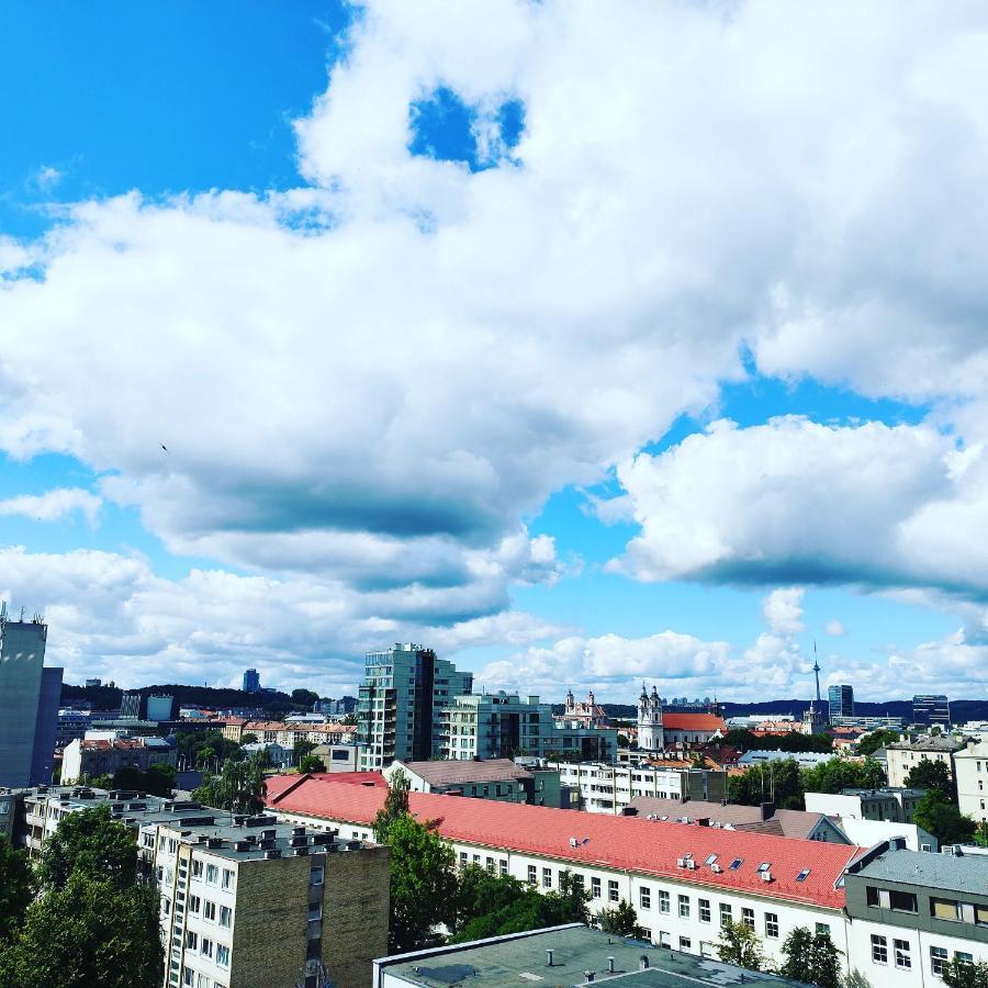 9Th Floor Amazing View Central Studio Apartment Vilna Exterior foto